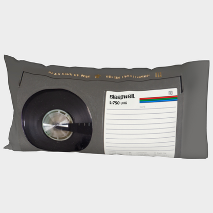 Betamax Cassette Pillow Case