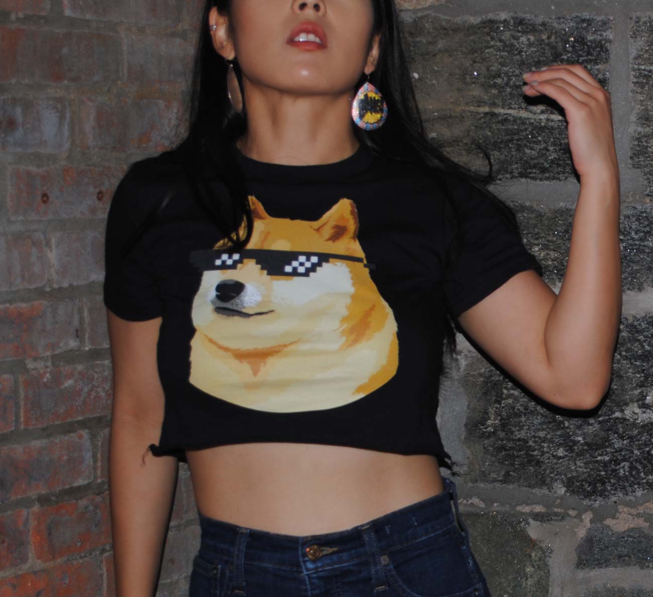 Doge Life Crop top small