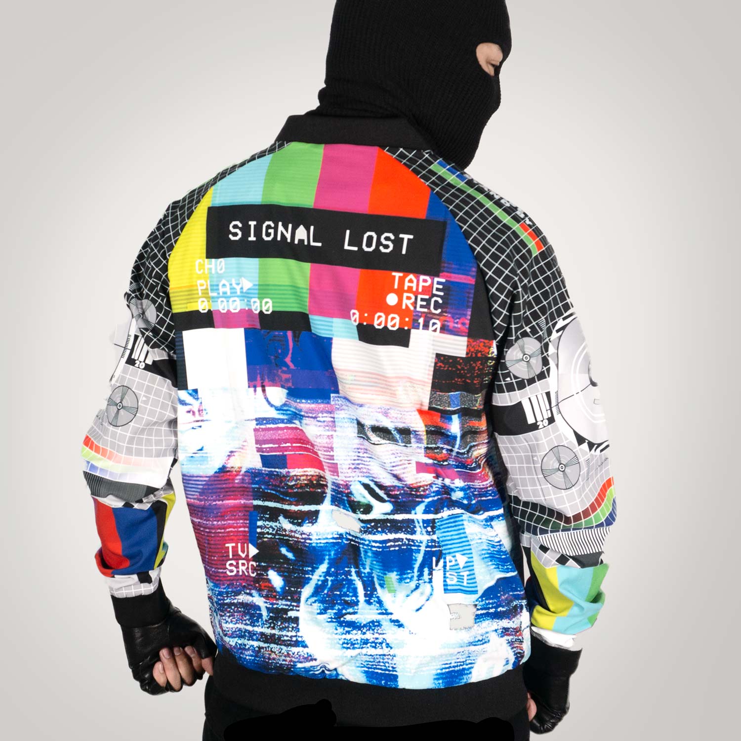 Lost signal Men's Bomber Jacket – MoonLambo