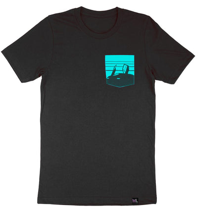 Mens Lambo in my pocket tee Black Close Out